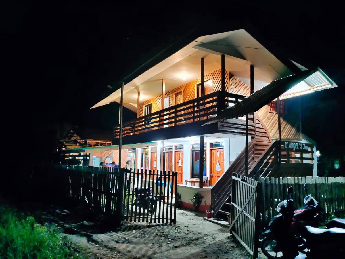 D' Angels Inn, Port Barton San Vicente  Luaran gambar